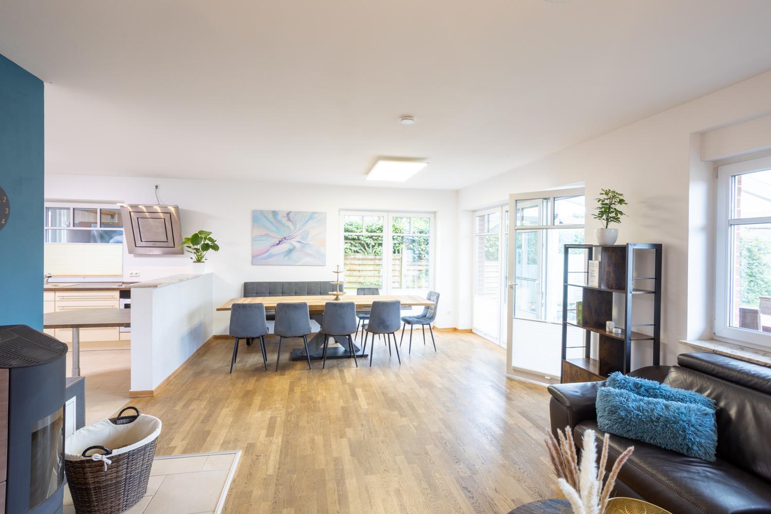 Oara Comfort Home, Ferienhaus 210Qm Mit Garten Reppenstedt Bagian luar foto